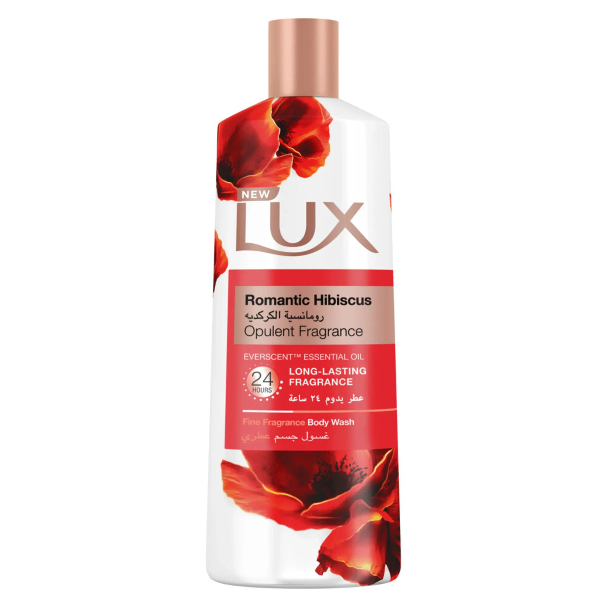 LUX ROMANTIC HIBISCUS BODY WASH 500ML