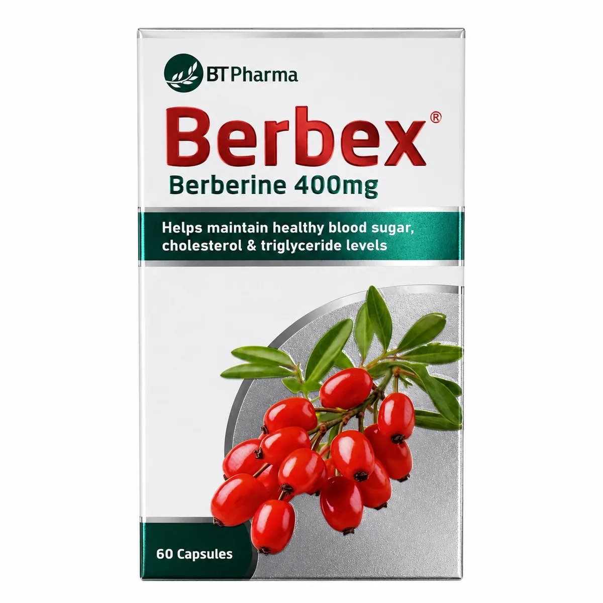 BT PHARMA BERBEX 60 CAPSULES