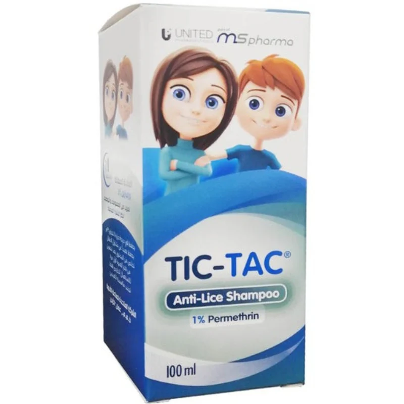 TIC-TAC ANTILICE 1% SHAMPOO 100ML