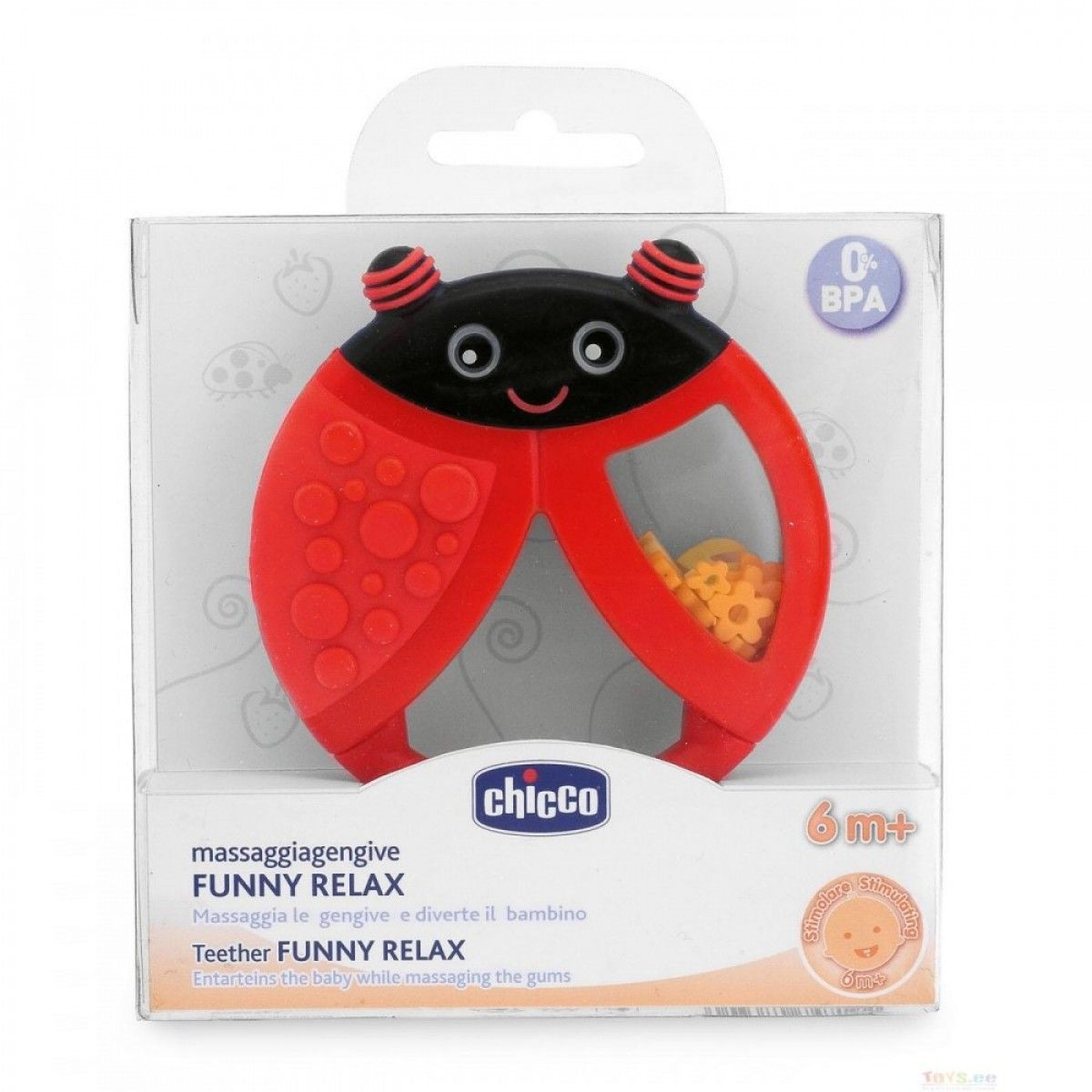 CHICCO FUNNY RELAX TEETHER 6M+ - Image 2