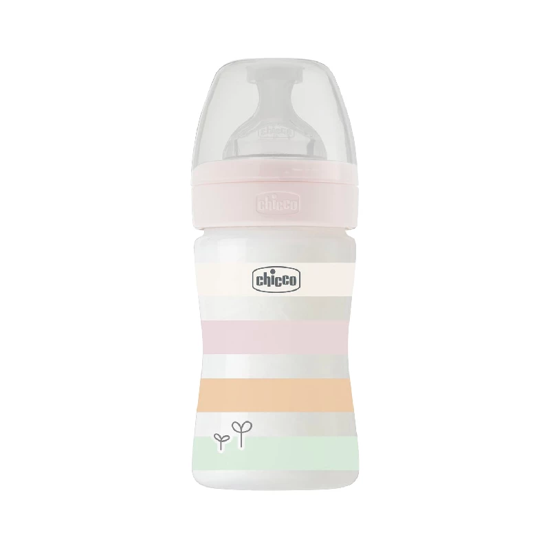CHICCO WELL-BEING ANTI-COLIC COLORS BOTTLE 0M+ 150ML PINK