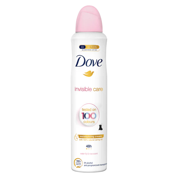 DOVE INVISIBLECARE SPRAY 250ML