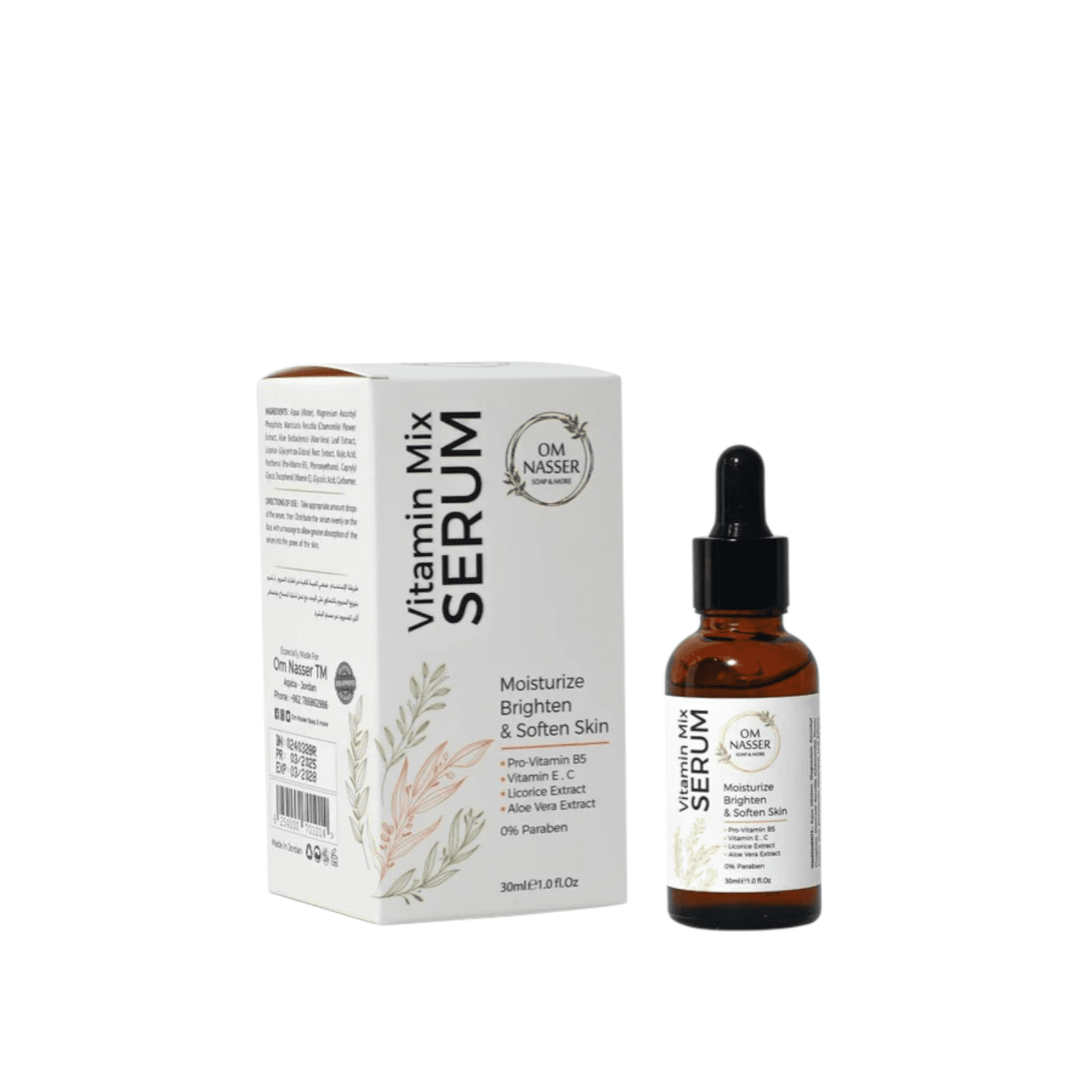 OM NASSER MIX VITAMIN SERUM 30ML