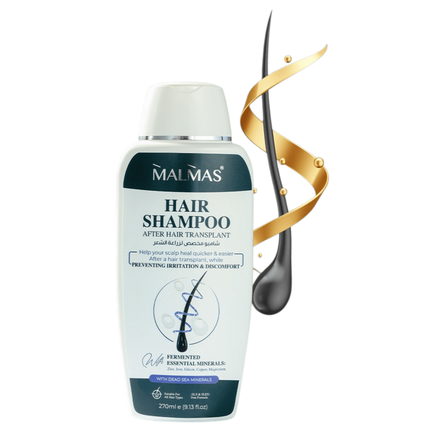 MALMAS HAIR SHAMPOO 270ML