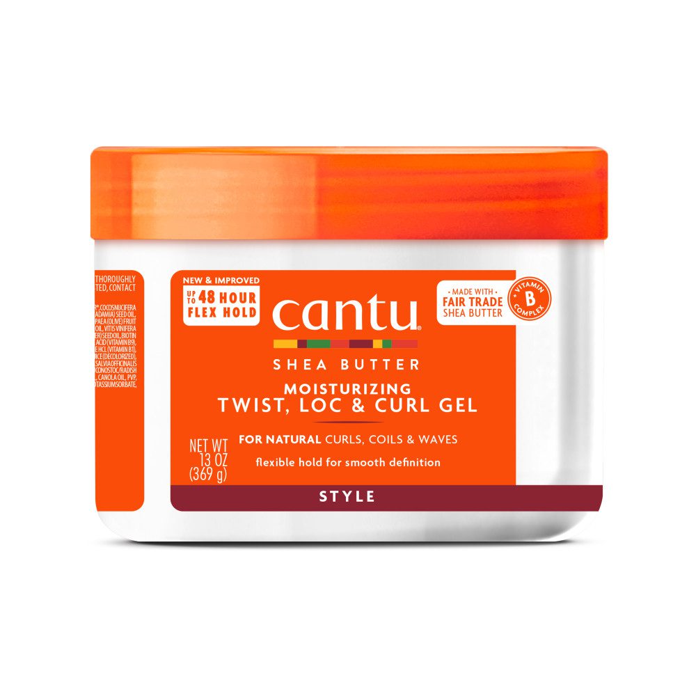 CANTU SHEA BUTTER MOISTURIZING TWIST & LOCK GEL 369G
