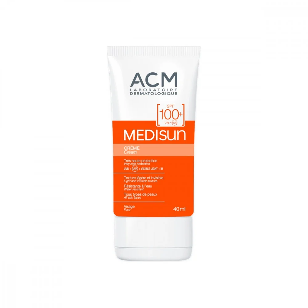acm medisun suscreen cream spf100+ 40ml