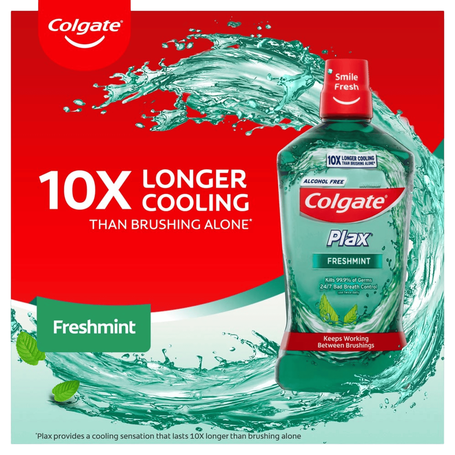 COLGATE PLAX FRESH MINT M.W 500ML - Image 2