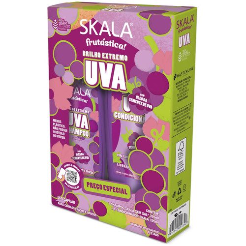 SKALA FRUTASTICA UVA SHAMPOO+CONDICIONADOR SET
