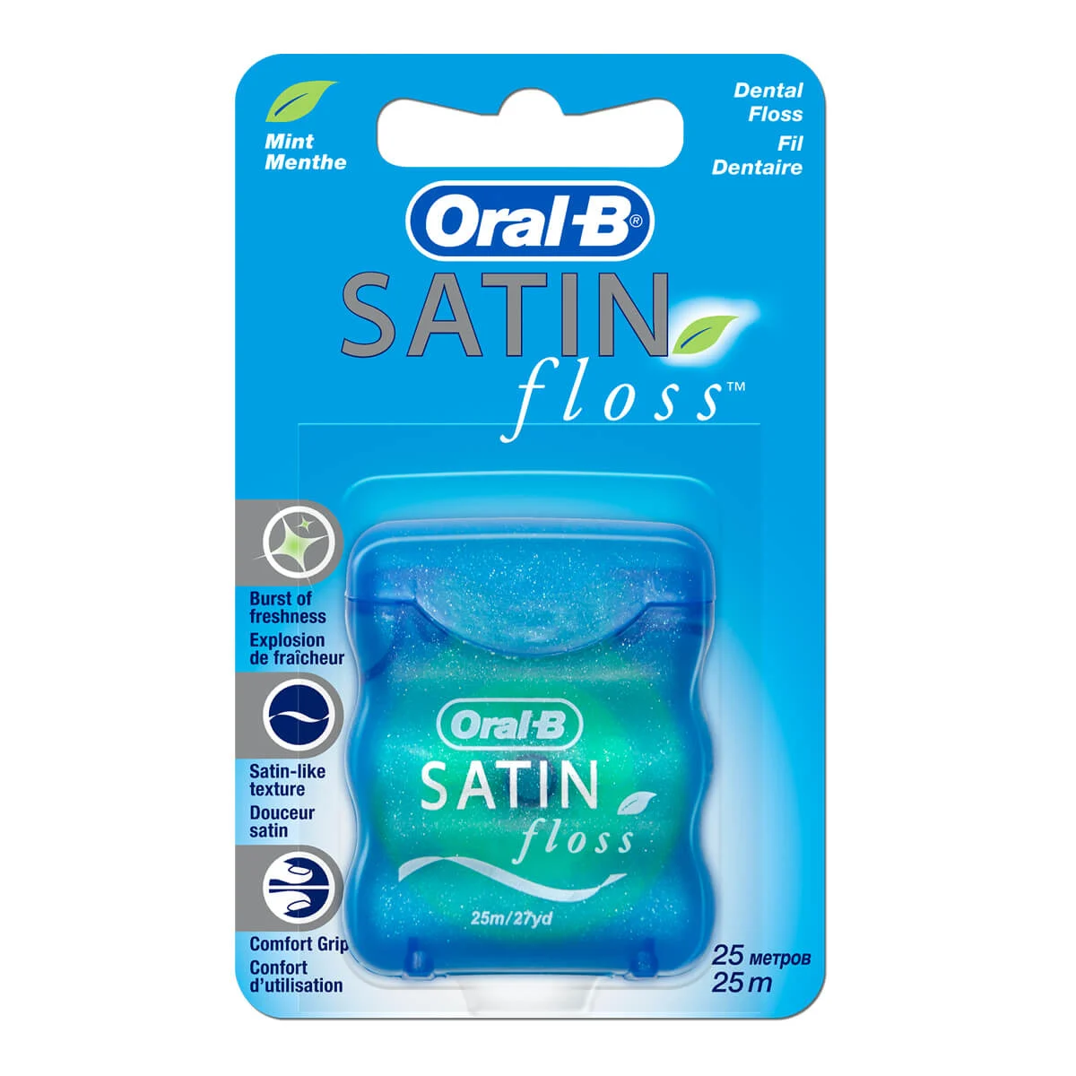ORAL B SATIN FLOSS