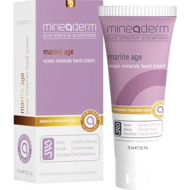 MINEADERM MARINE AGE OCEAN MINERALS HAND CREAM 75ML