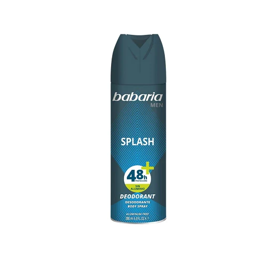 BABARIA MEN DEO SPLASH 48H+ SPRAY 200ML