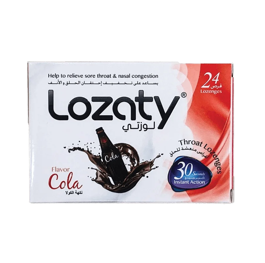 LOZATY COLA 24 LOZENGES