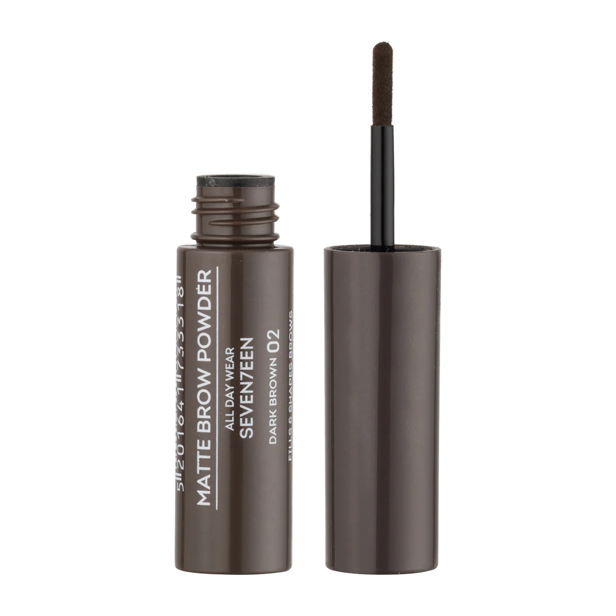 SEVENTEEN-MATTE BROW POWDER 02 DARK BROWN