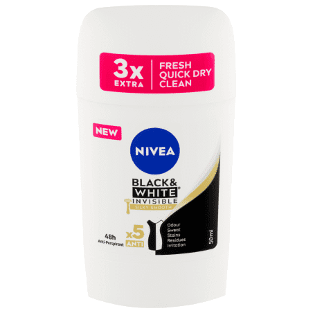 NIVEA BLACK&WHITE MEN STICK 50ML
