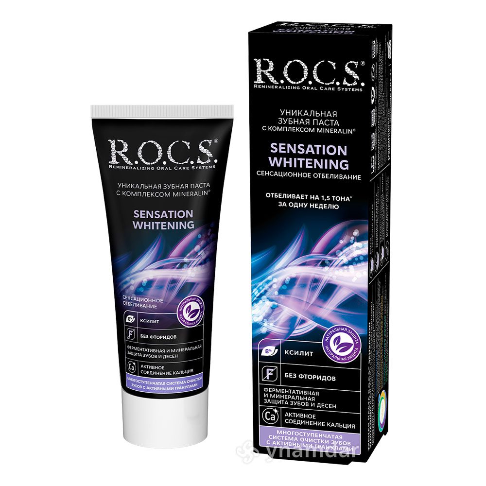 R.O.C.S SENSATION WHITENING T.P 74G