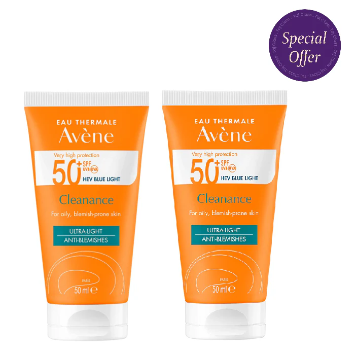 AVENE SUNSCREEN CLEANANCE FOR OILY SKIN SPF50 50ML BUY 1 GET 1 FREE