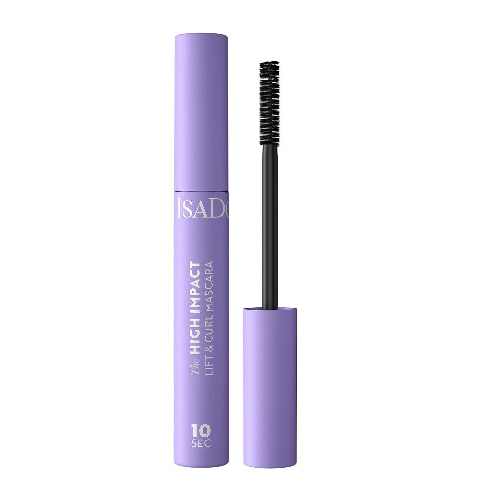 ISADORA THE HIGH IMPACT LIFT&CURL BLACK MASCARA 10SEC