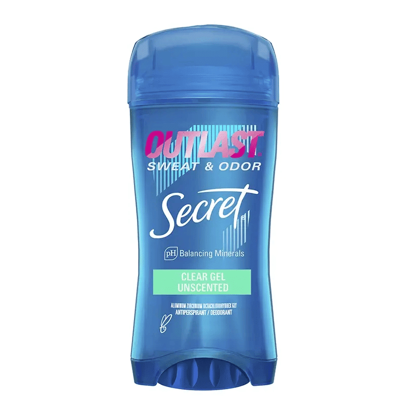 SECRET UNSCENTED GEL 73G