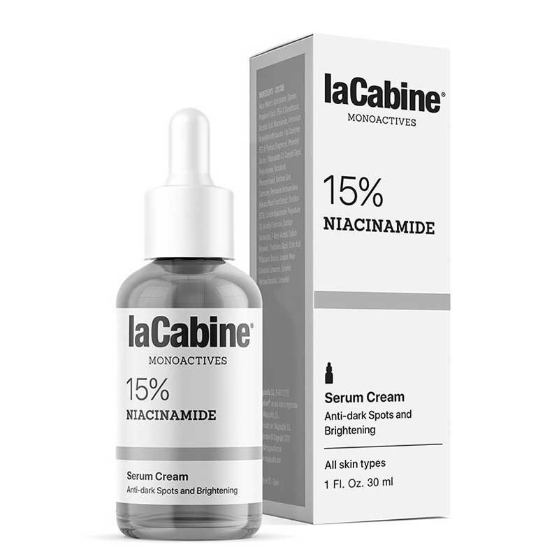 LACABINE NIACINAMIDE 15% 2IN1 SERUM CREAM 30ML