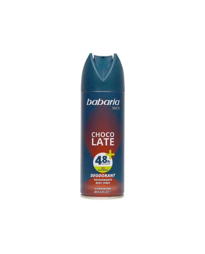 BABARIA MEN DEO CHOCO LATE 48H+ SPRAY 200ML