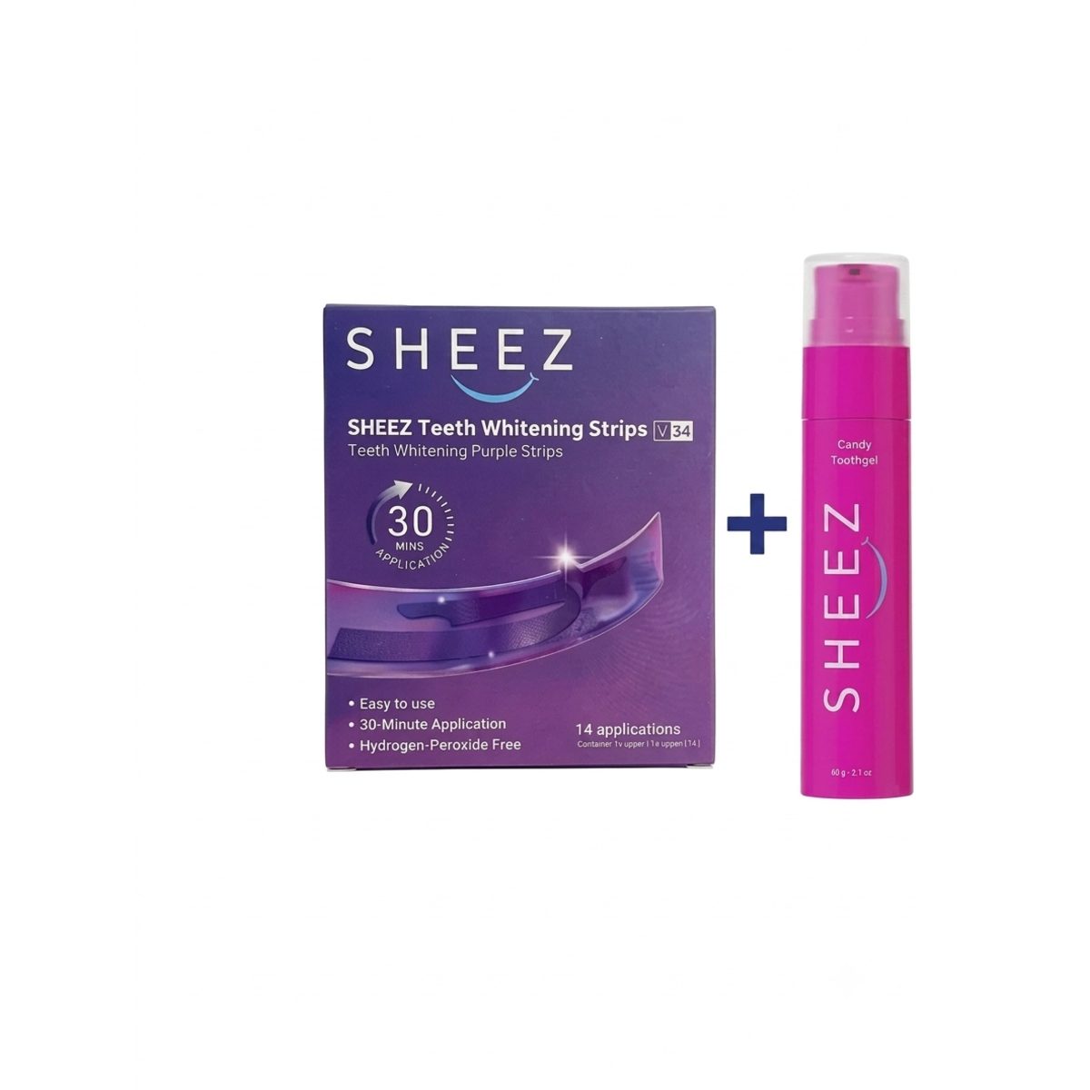 SHEEZ KIT STRIPS + CANDY TOOTHGEL - Image 2