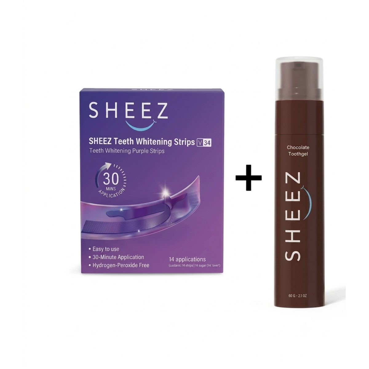 SHEEZ KIT STRIP + CHOCOLATE TOOTHGEL - Image 2