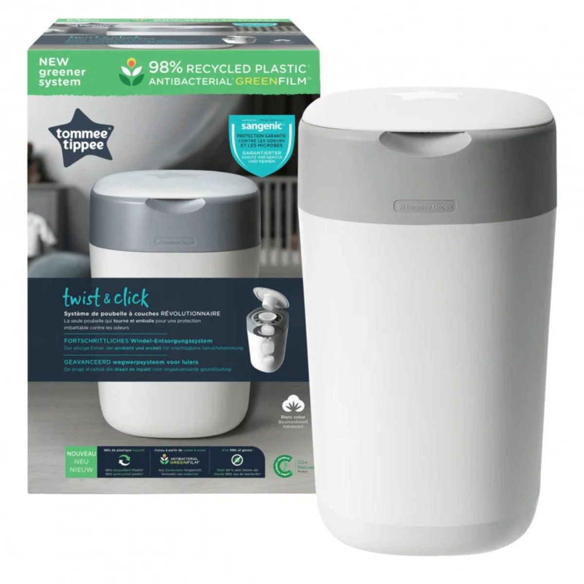 TOMMEE TIPPEE TWIST & CLICK NAPPY DISPOSAL
