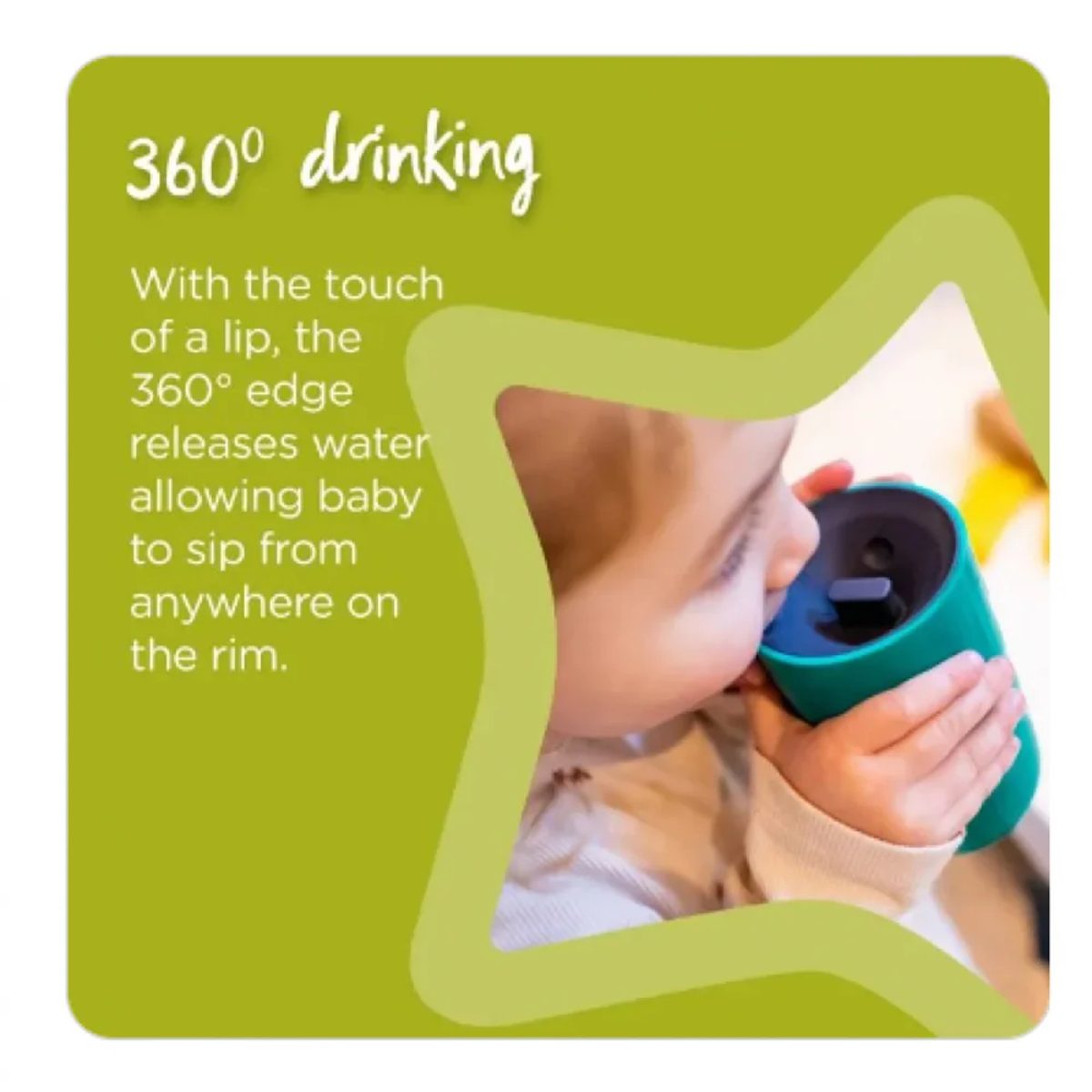 TOMMEE TIPPEE LIP ACTIVATED 360 CUP 12M+ 250ML - الصورة 4