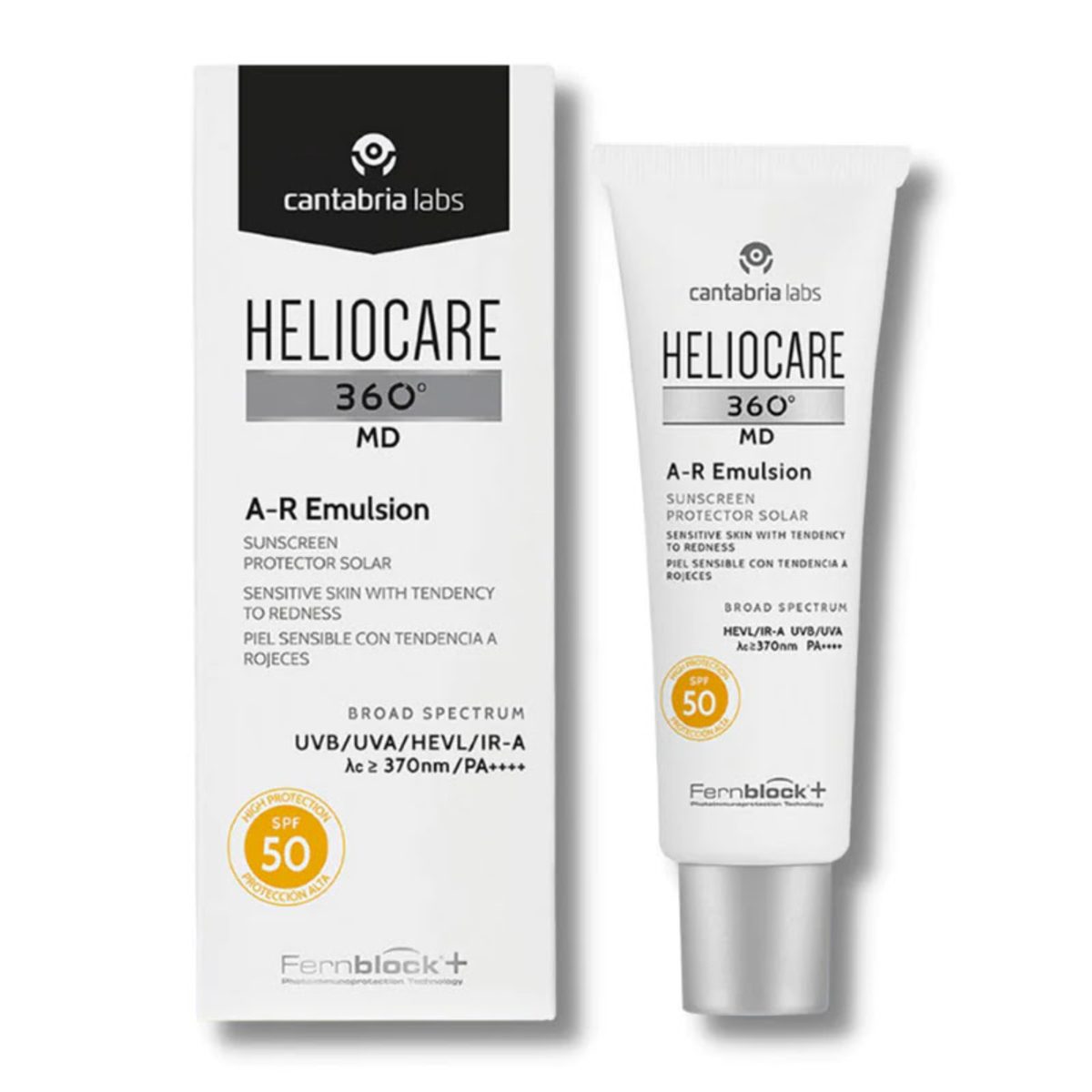 CANTABRIA LABS HELIOCARE 360 SUNSCREEN MD A-R EMULSION SPF 50+ 50ML