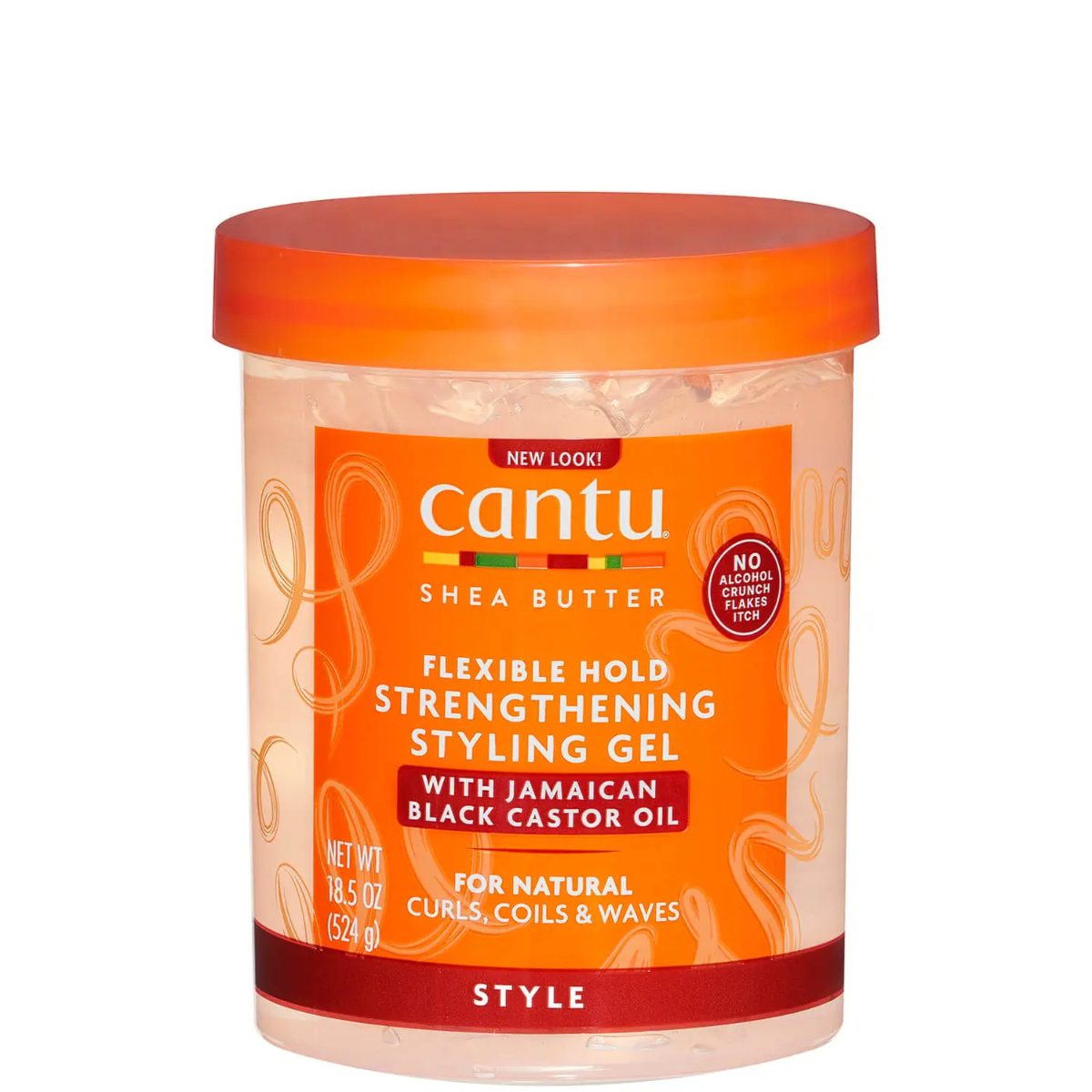 CANTU SHEA BUTTER WITH JAMAICAN BLACK CASTO OIL STYLING GEL 524G