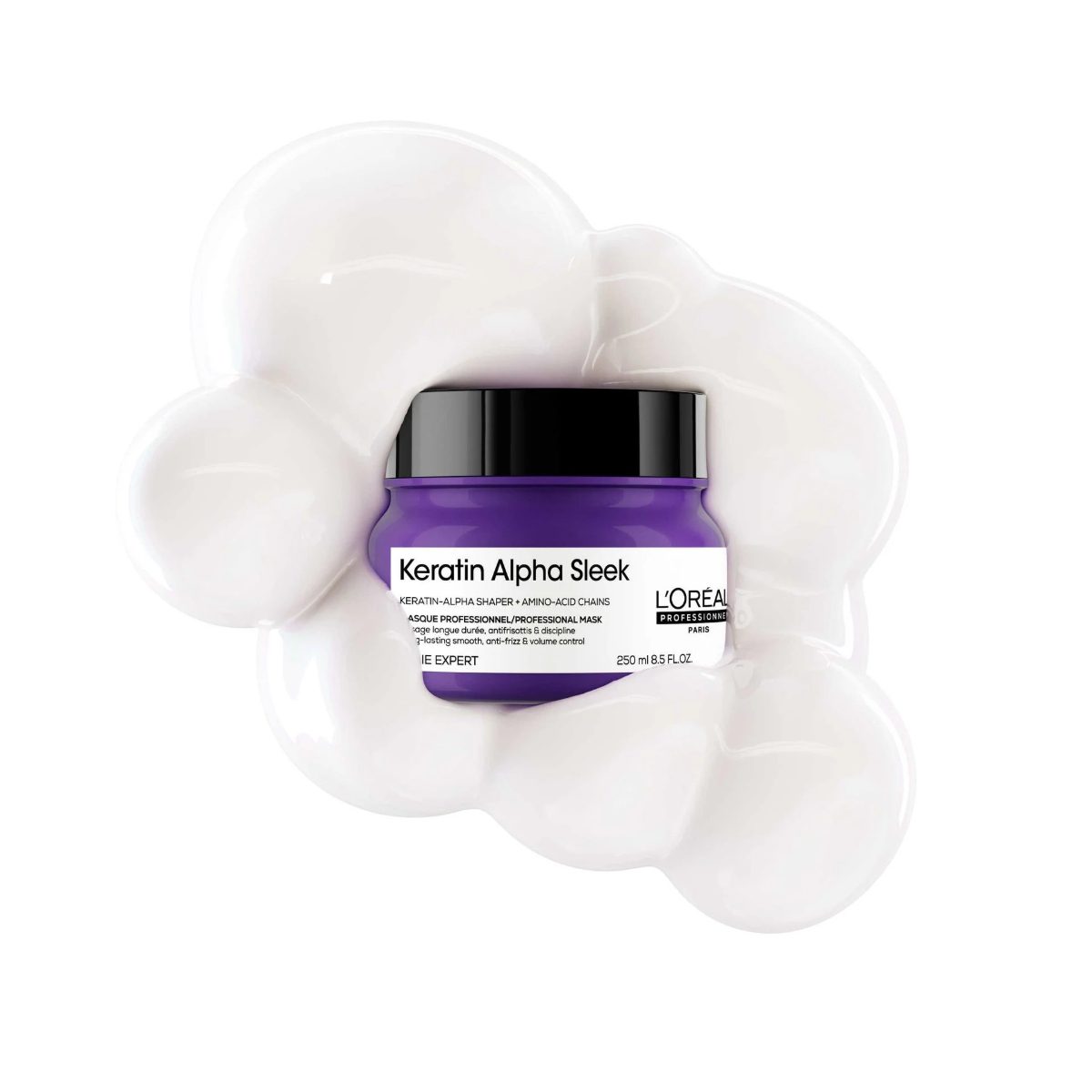 LOREAL KERATIN ALPHA SLEEK MASK 500ML - الصورة 6