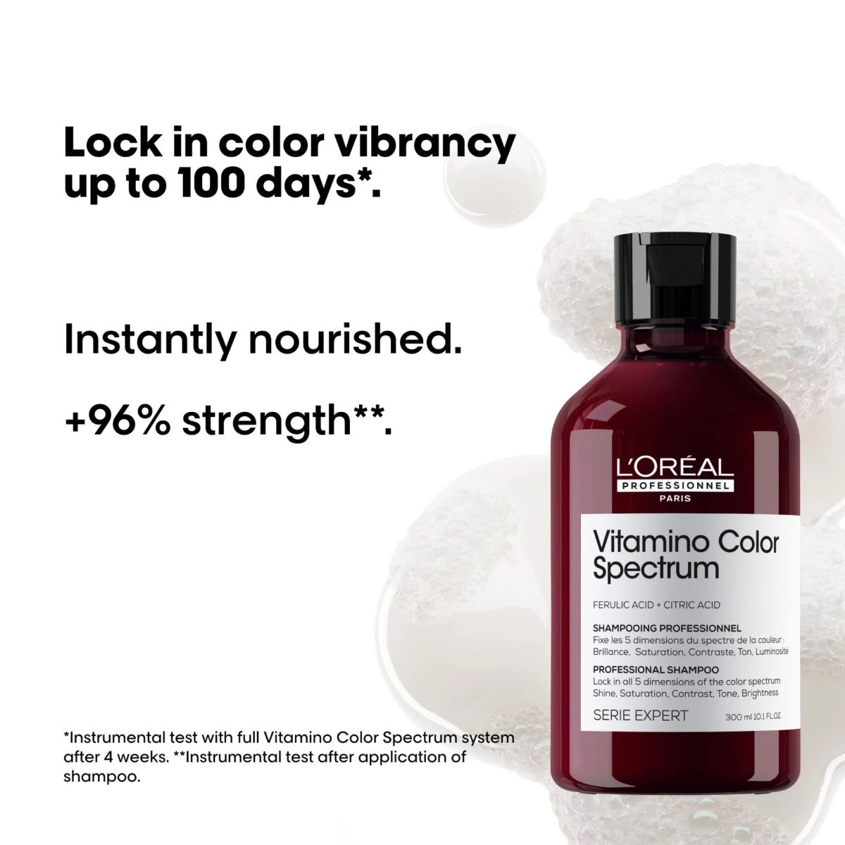 LOREAL VITAMINO COLOR SPECTRUM SHAMPOO 300ML - الصورة 3