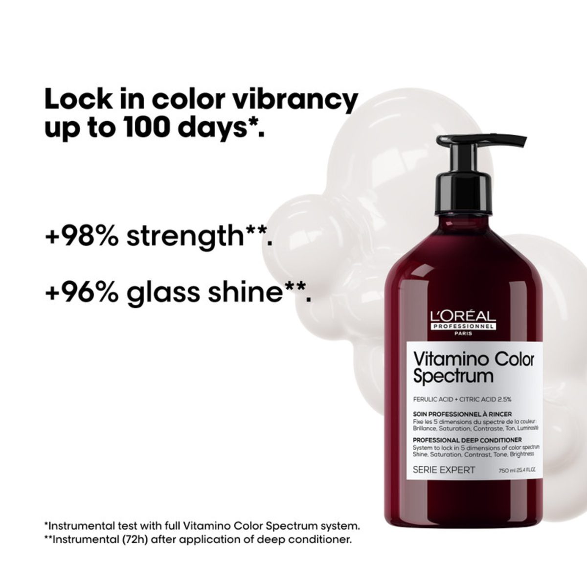 LOREAL VITAMINO COLOR SPECTRUM CONDITIONER 750ML - الصورة 2