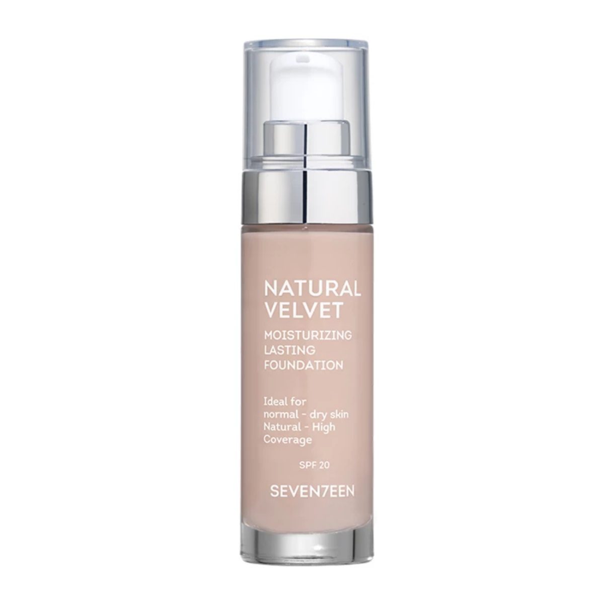 SEVENTEEN-NATURAL VELVET MATTE FOUNDATION 5