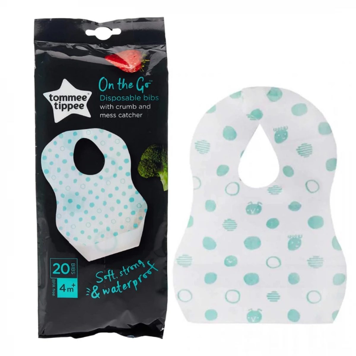 TOMMEE TIPPEE DISPOSABLE BIBS 20PCS