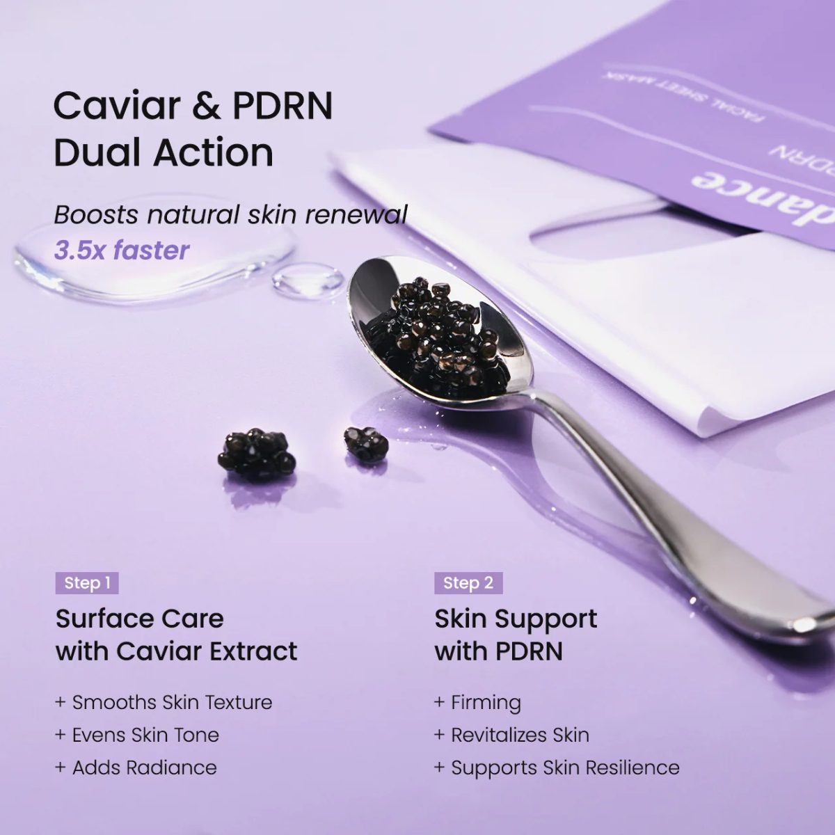 BIODANCE REJUVENATING CAVIAR PDRN MASK 4SHEETS - Image 7