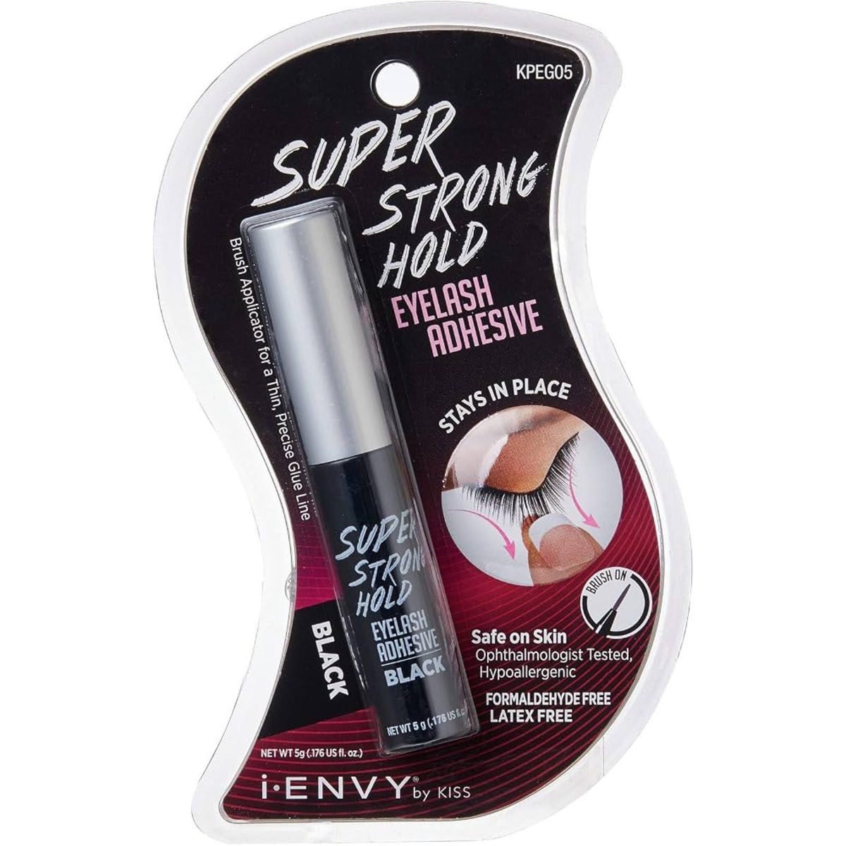 KISS IENVY SUPER STRONG HOLD BLACK