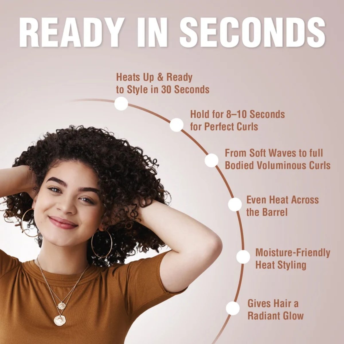 VGR HAIR CURLER V-578 ق/ص - Image 6