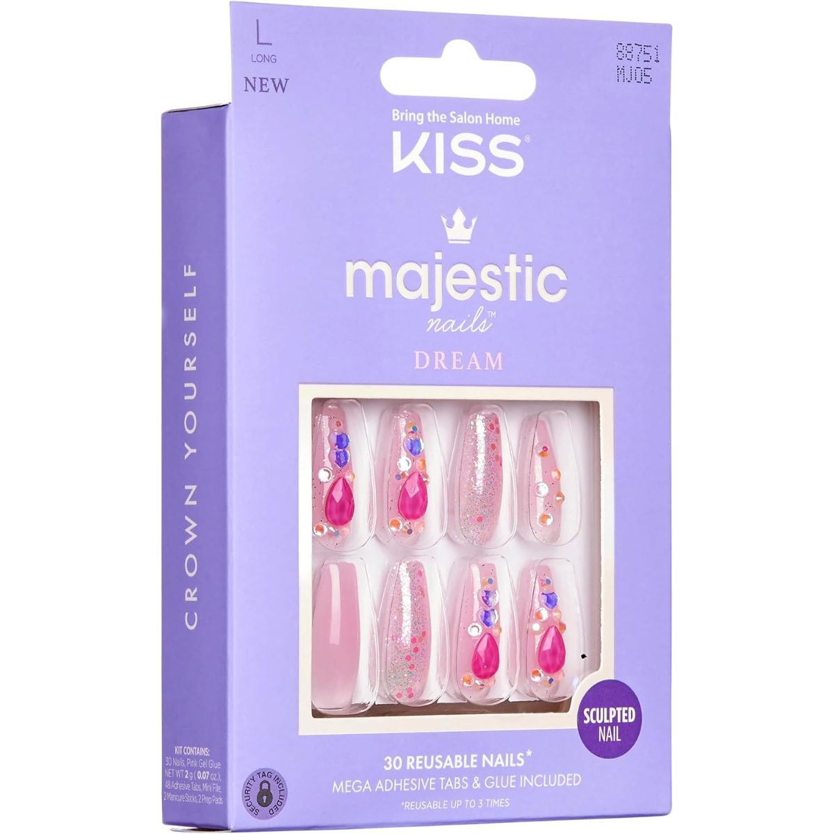 MAJESTIC NAILS -LOVELY BUBBLY