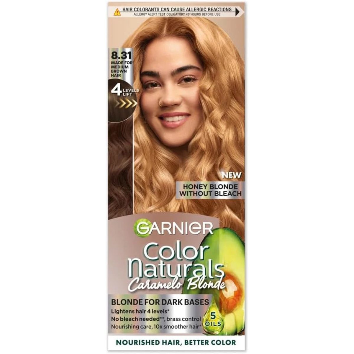 GARNIER COLOR NATURALS CARAMELO BLOND 8.31