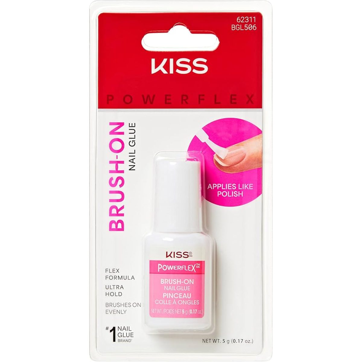 KISS POWER FLIX BRUSH-ONNAIL GLUE