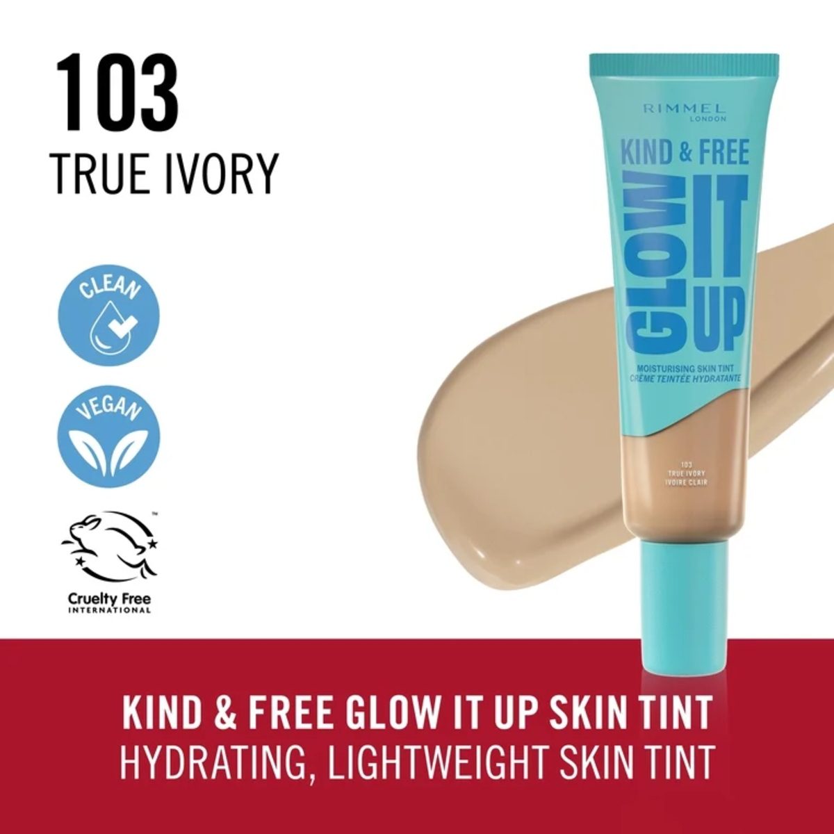 RIMMEL K&F LIQFND MST TRUE IVORY 103 - الصورة 4