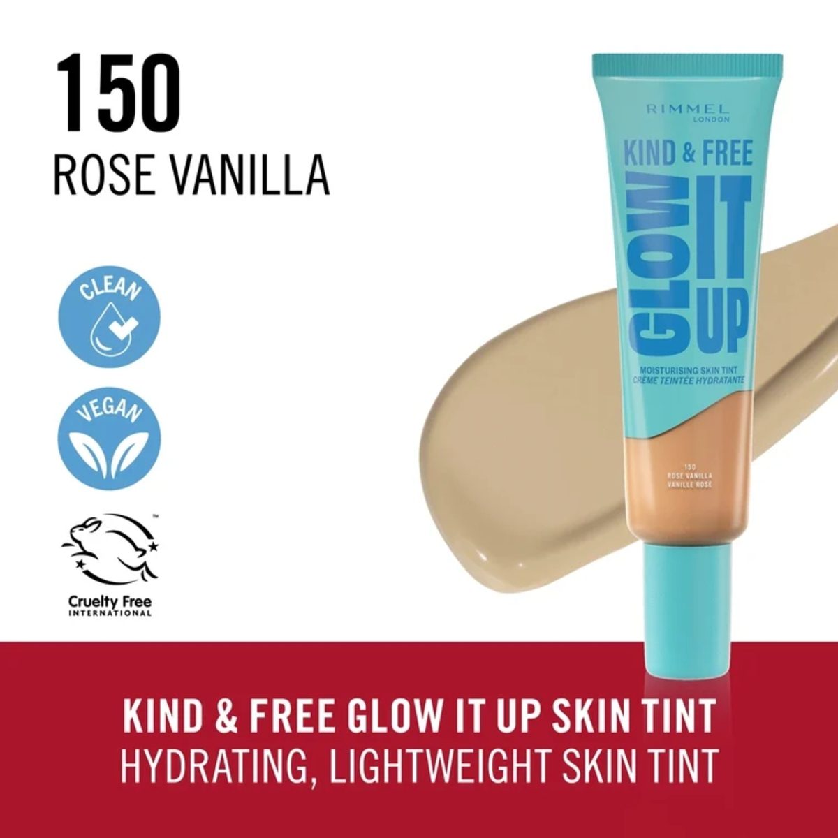 RIMMEL K&F LIQFND MST ROSE VANILLA 150 - Image 4
