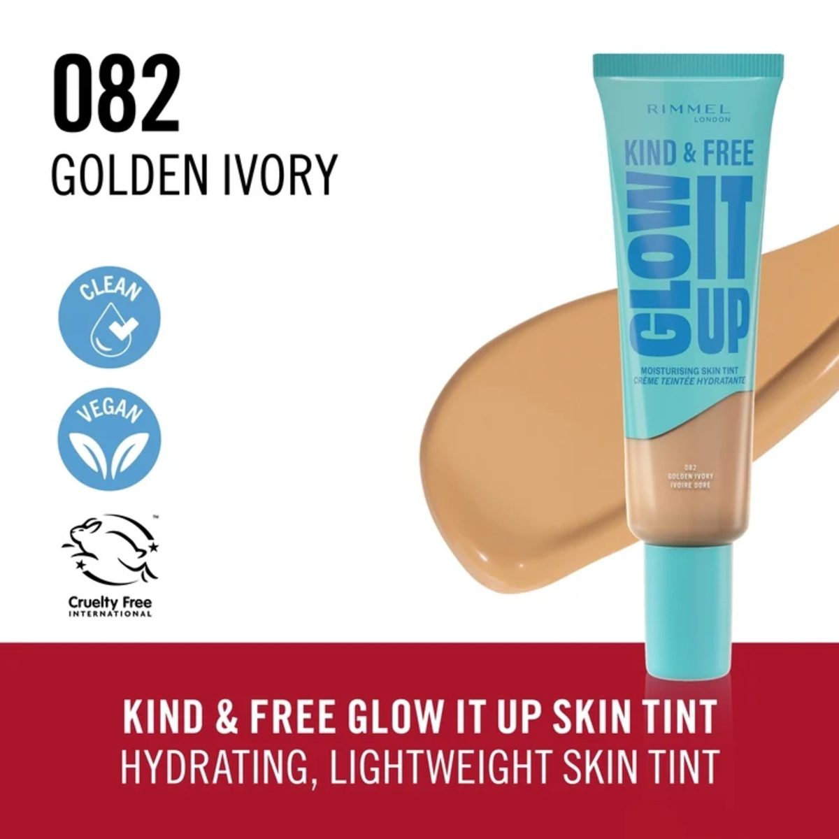 RIMMEL K&F LIQFND MST GOLDEN IVORY 082 - الصورة 4