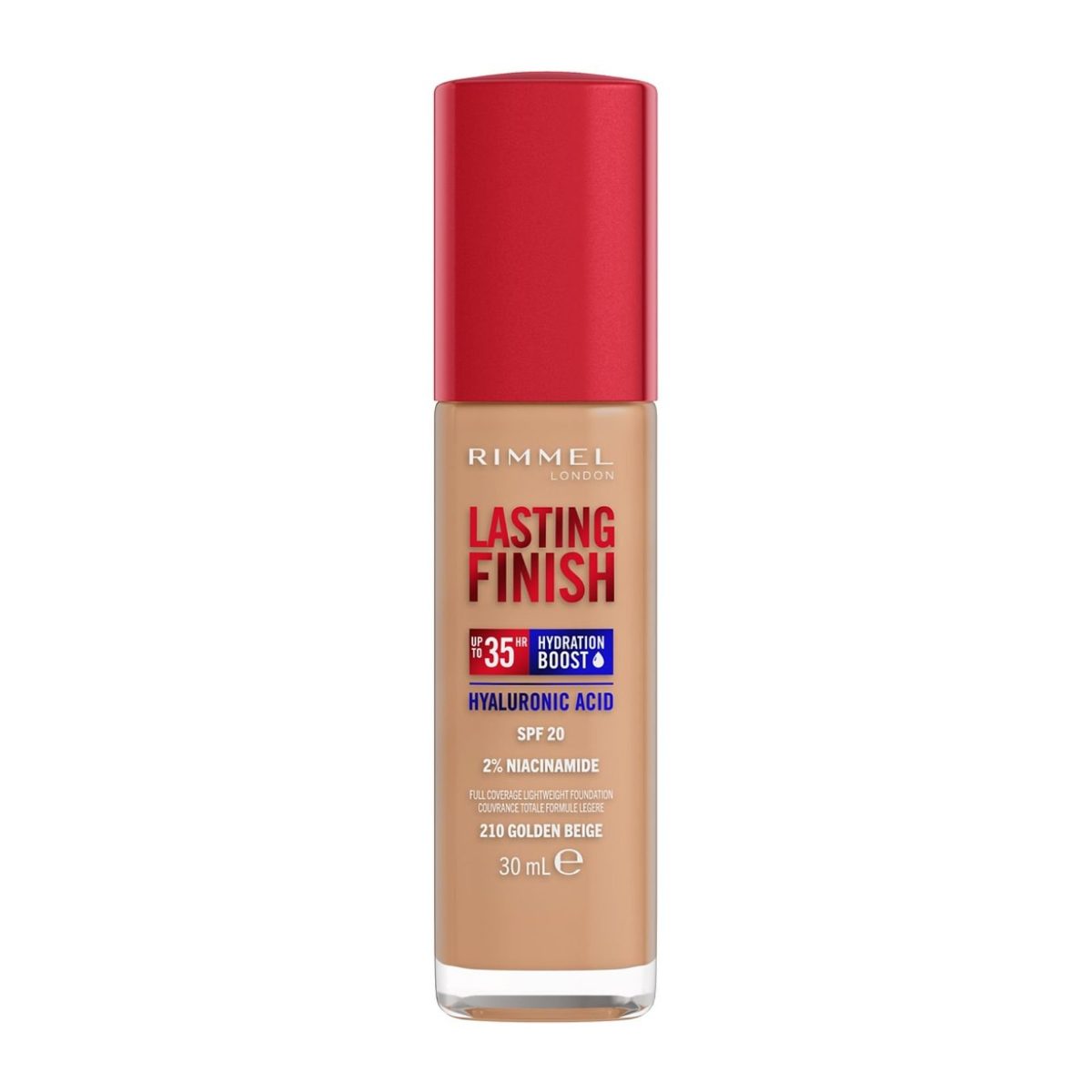 RIMMEL LASTING FINSHING FND GOLDEN BAIGE 210