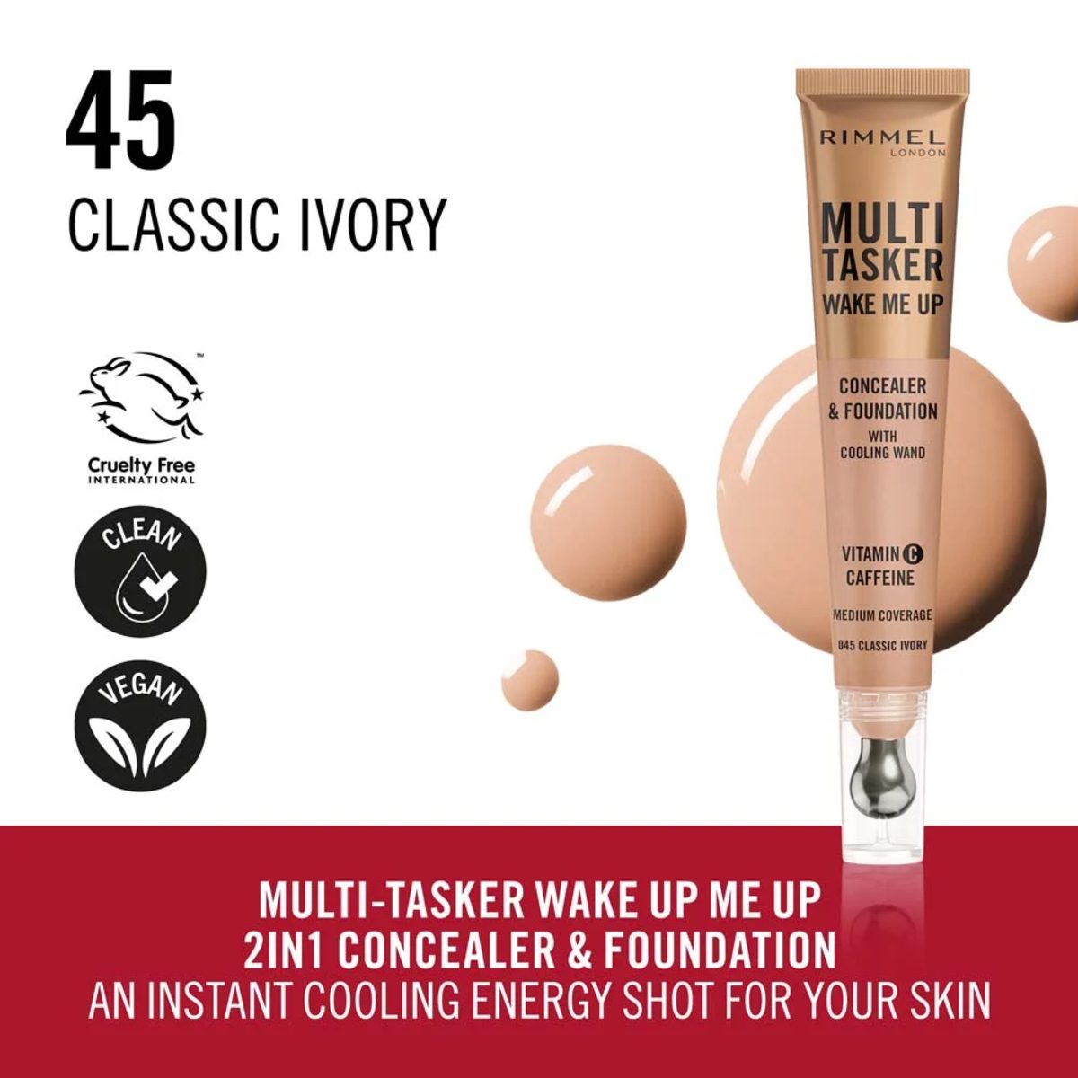 RIMMEL LAST FINISH CNCLFND CLASS IVORY 045 - الصورة 3