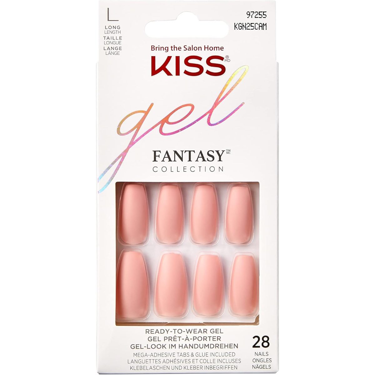 KISS KGN21C - KISS GEL NAILS - WHATEVER COLOR
