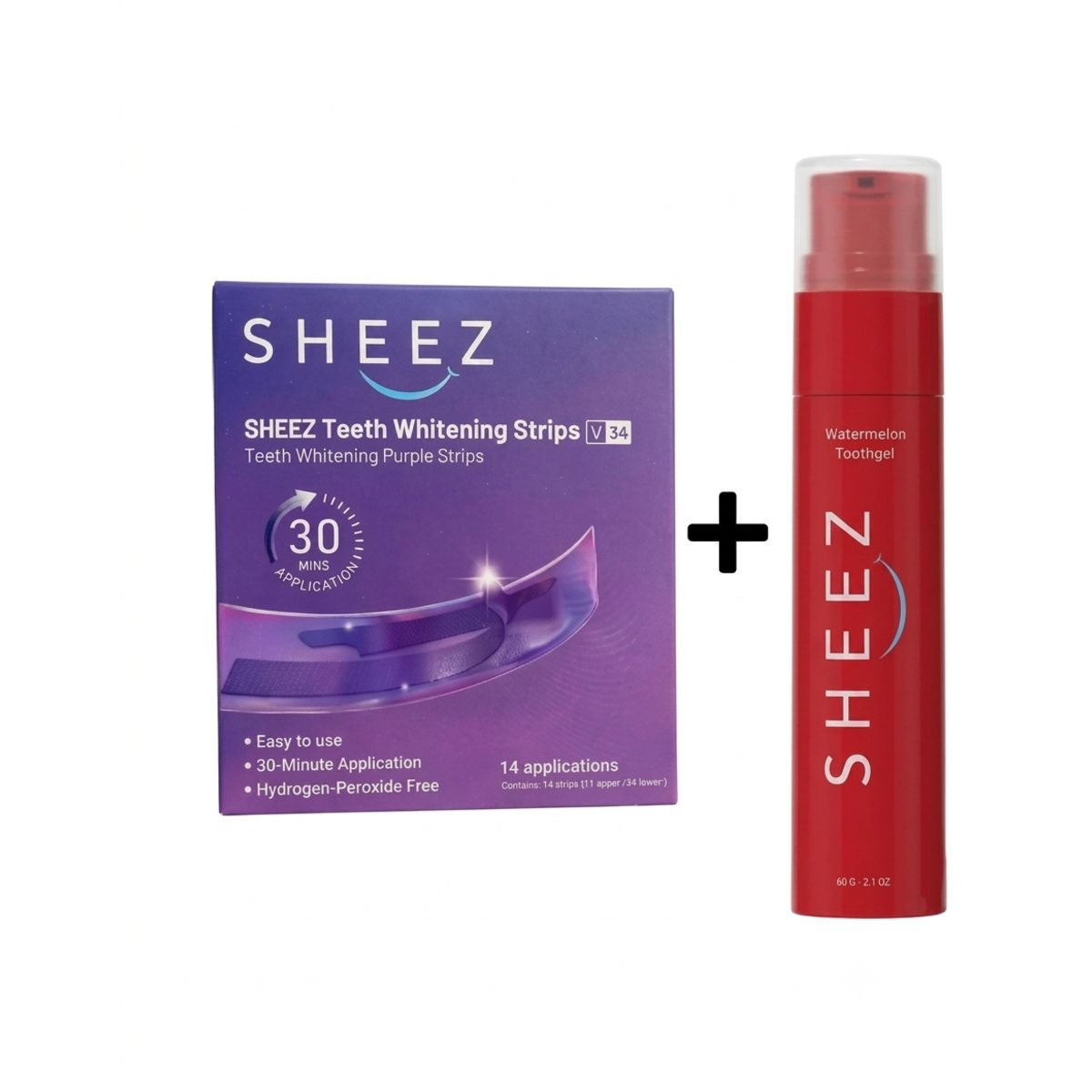 SHEEZ KIT STRIPS + WATERMELON TOOTHGEL - Image 2