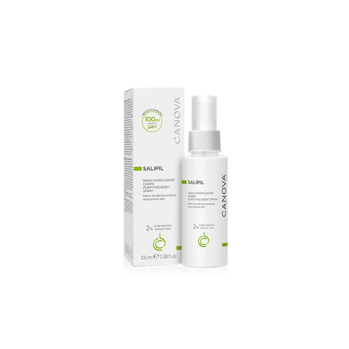 CANOVA SALIPIL PURIFYING BODY SPRAY 100ML - Image 2