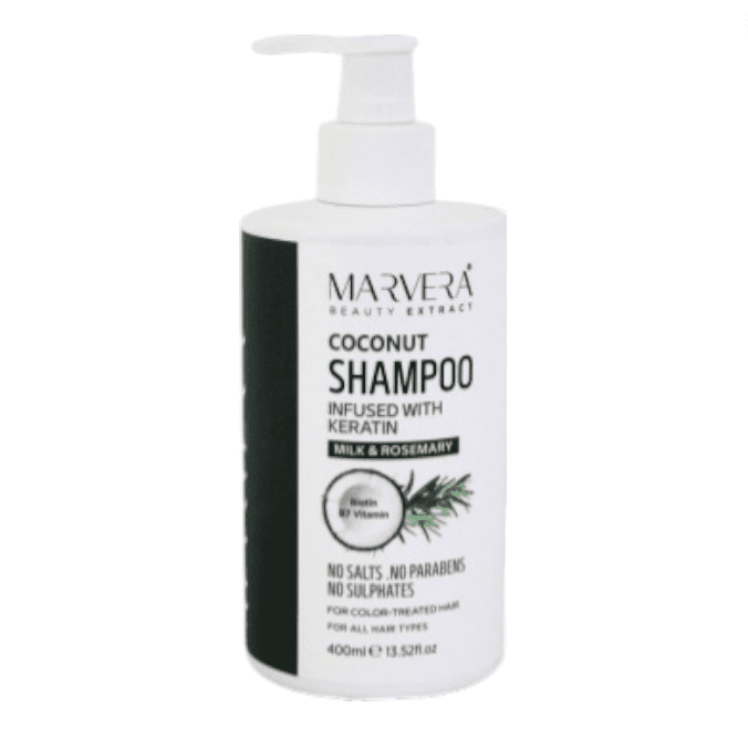 MARVERA COCONUT SHAMPOO INFUSED WITH KERATIN 400ML
